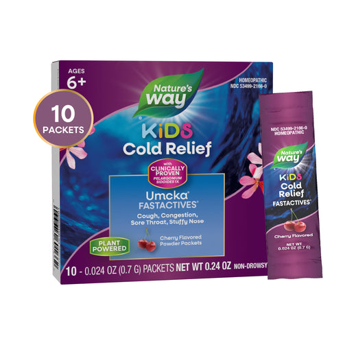Nature's Way® | Umcka Kids Cold Relief FastActives Sku:60166