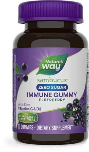Nature's Way® | Sambucus Zero Sugar Immune Gummy, 50 gummies Sku:14616E