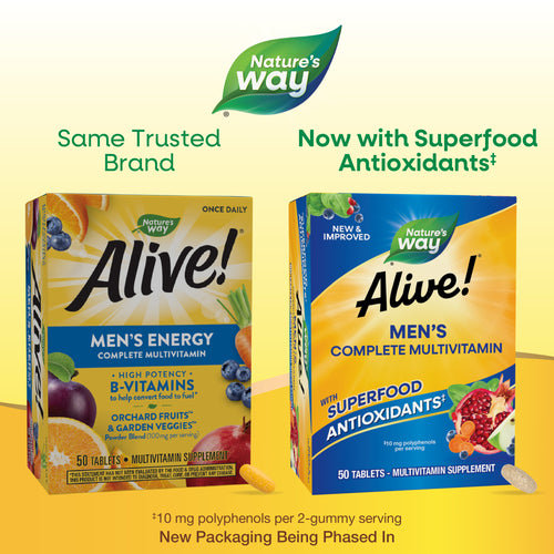 Nature's Way® | Alive! Men's Complete Multivitamin Sku:13660
