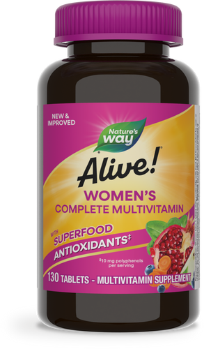 Nature's Way® | Alive! Women's Complete Multivitamin, 130 tablets Sku:13710E