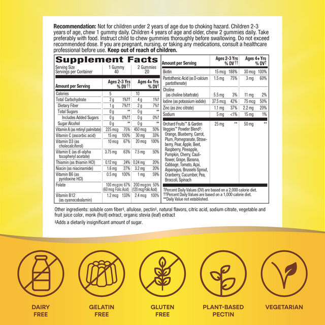 <{%MAIN5_15000%}>Nature's Way® | Alive! Zero Sugar Gummy Multivitamin for Kids
