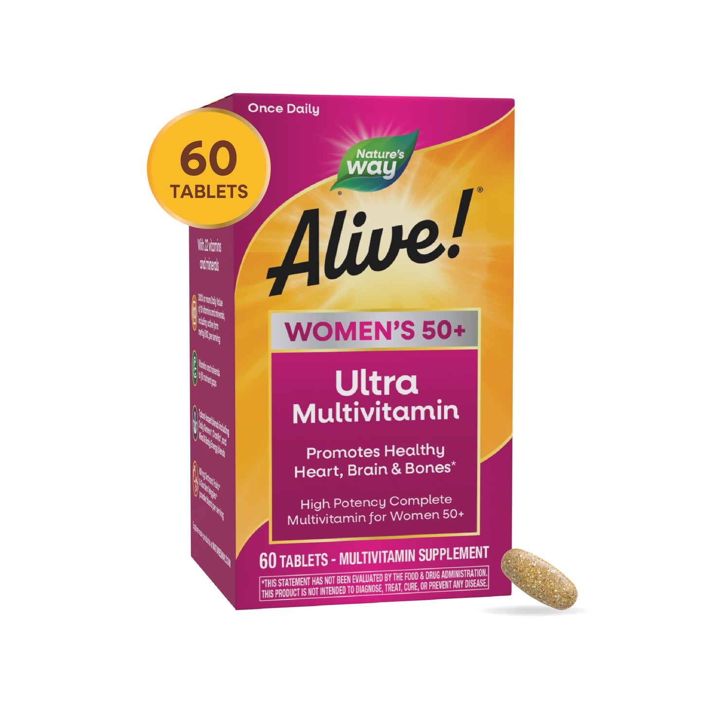 <{%MAIN15_15692%}>Nature's Way® | Alive! Women's 50+ Ultra Multivitamin