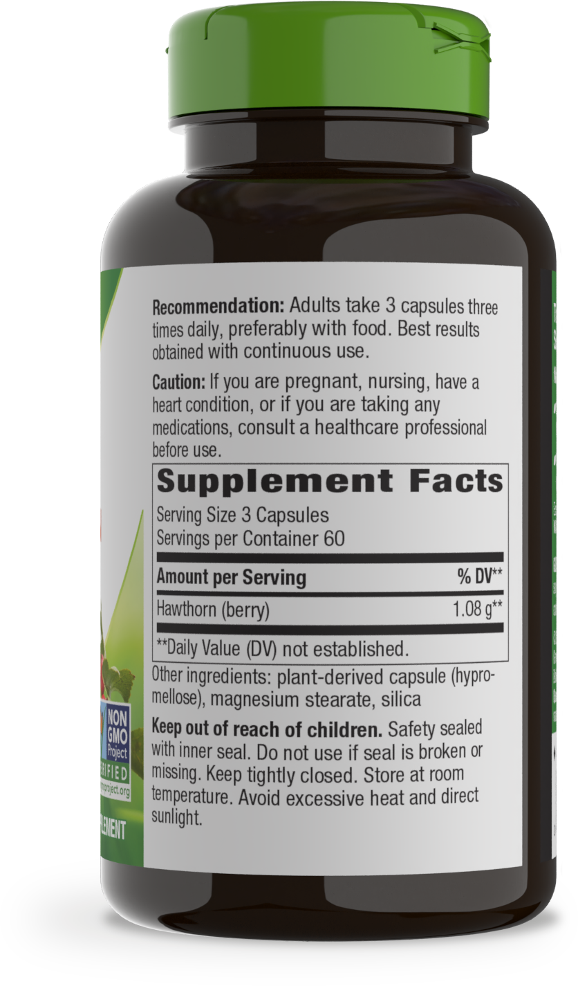 <{%MAIN2_15338%}>Nature's Way® | Hawthorn Berries - right side of pack