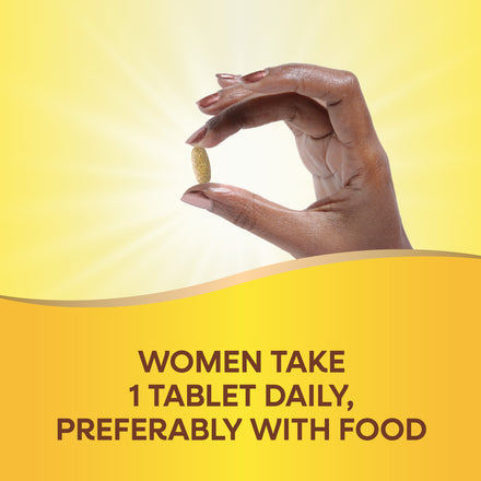 Alive!® Women's 50+ Ultra Multivitamin Supplement Facts