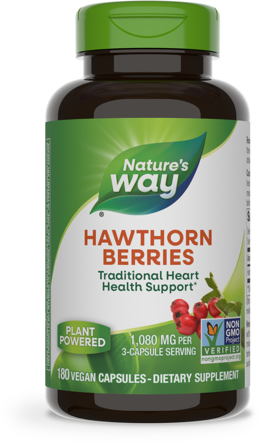 <{%PRIMARY_15338%}>Nature's Way® | Hawthorn Berries, 180 capsules