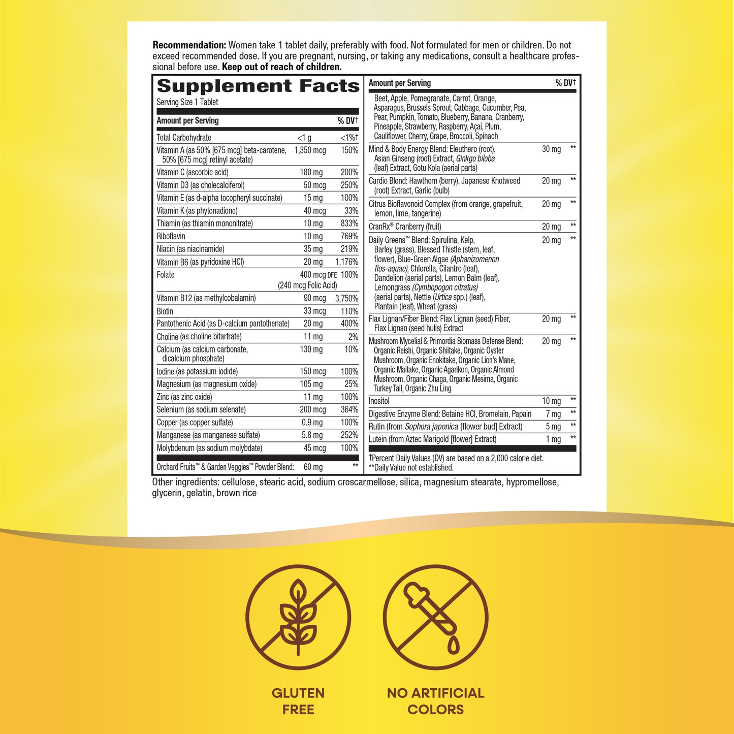 <{%MAIN6_13941%}>Nature's Way® | Alive! Women's 50+ Ultra Multivitamin