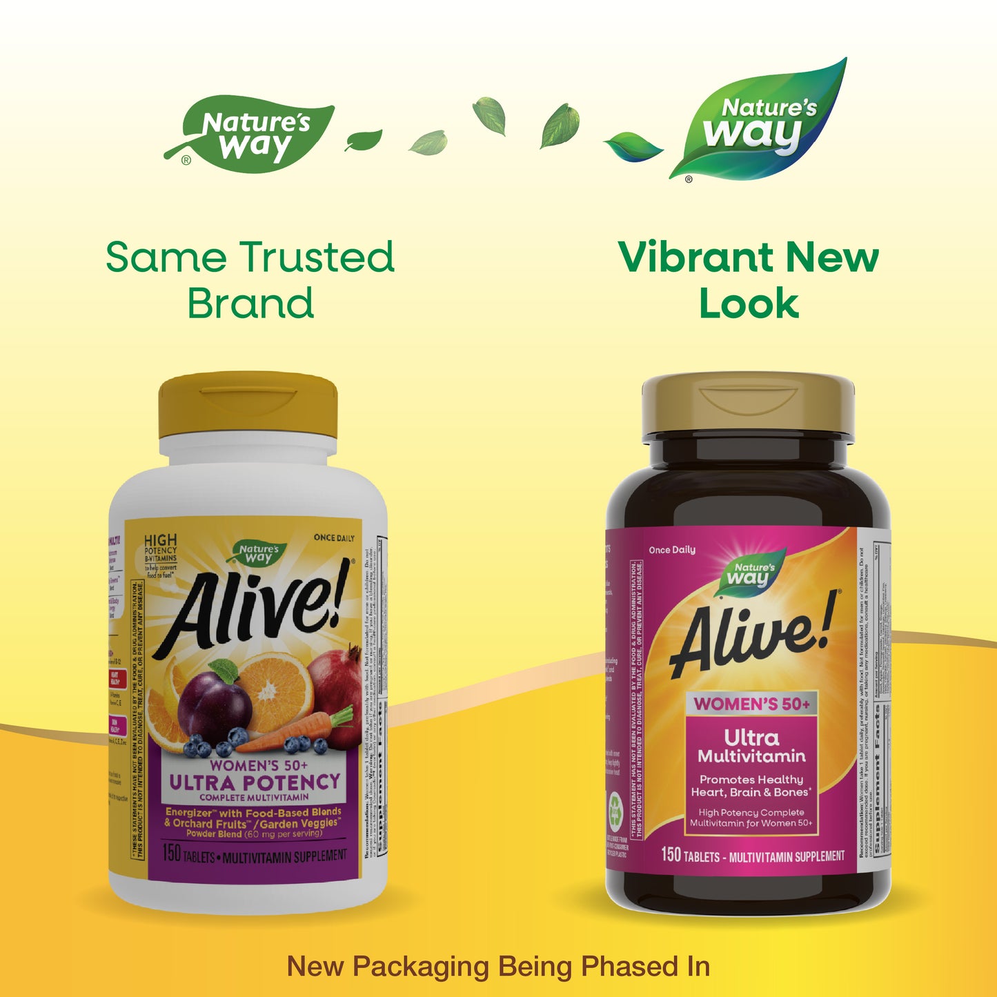 <{%MAIN1_13941%}>Nature's Way® | Alive! Women's 50+ Ultra Multivitamin