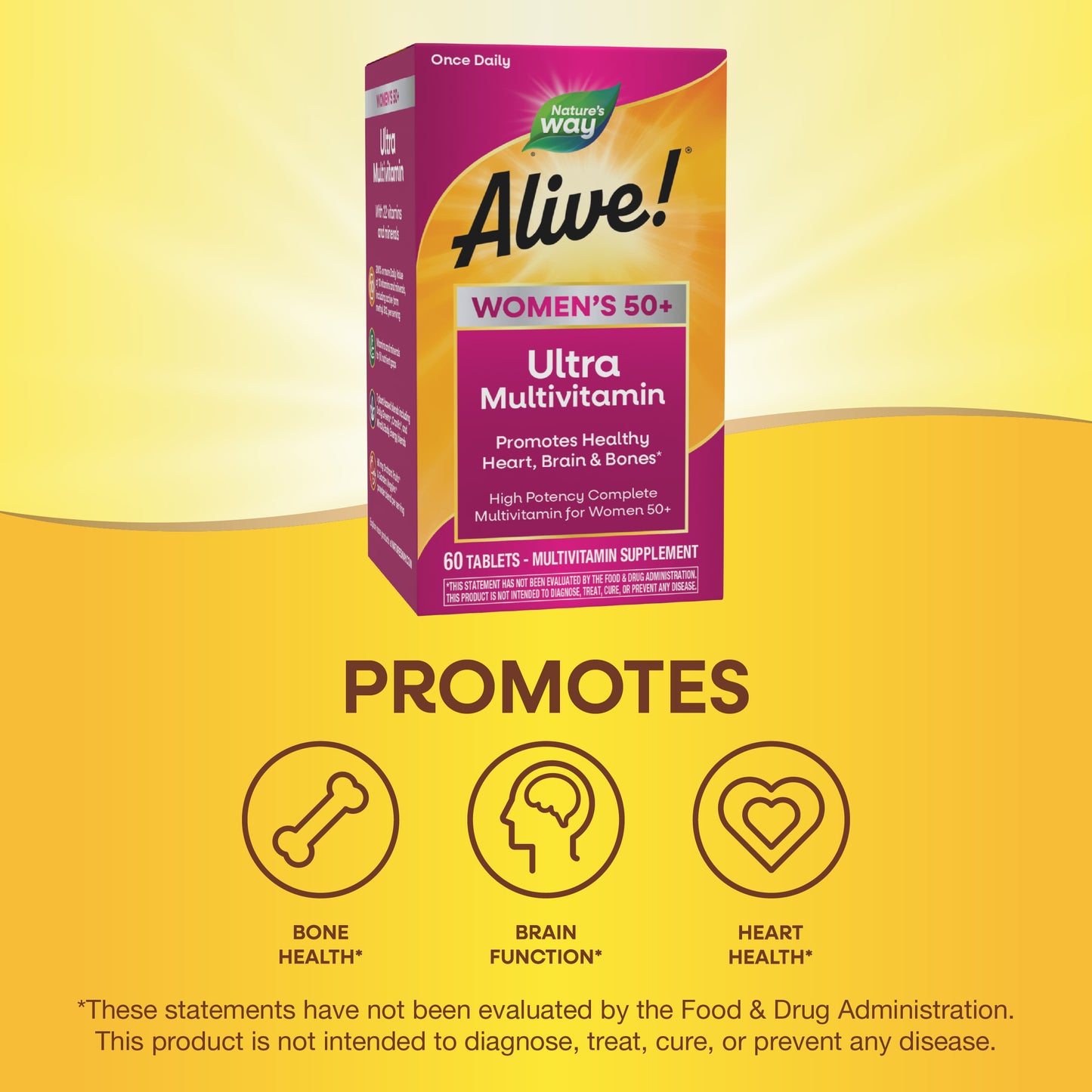 <{%MAIN13_15692%}>Nature's Way® | Alive! Women's 50+ Ultra Multivitamin