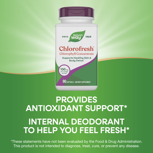 Nature's Way® | Chlorofresh Chlorophyll Concentrate Sku:3550