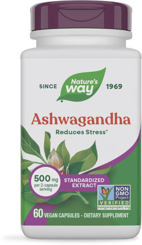 Nature's Way® | Ashwagandha, 60 capsules Sku:15387