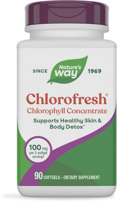<{%PRIMARY_3550%}>Nature's Way® | Chlorofresh Chlorophyll Concentrate, 90 softgels