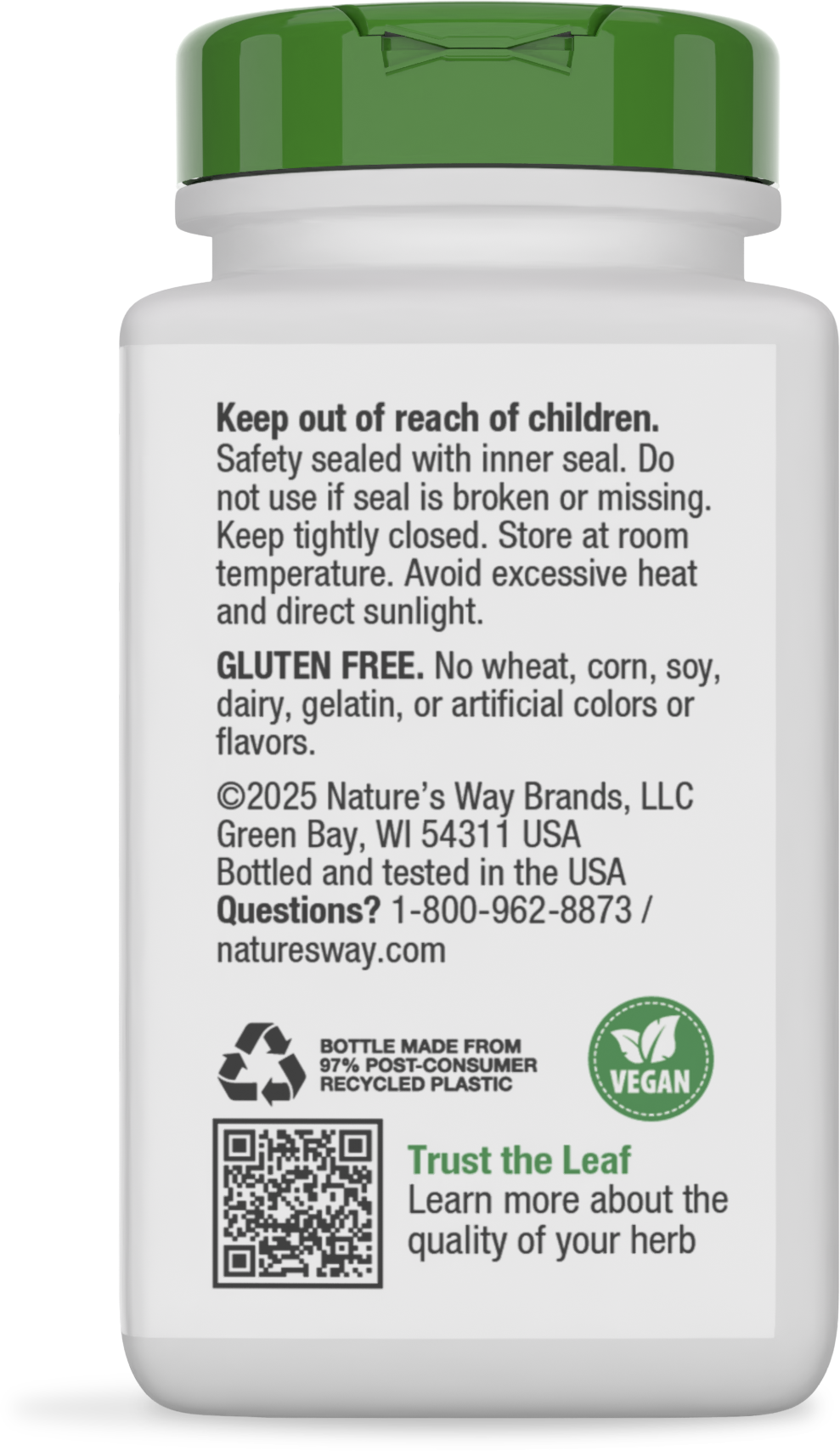 <{%MAIN11_14100%}>Nature's Way® | Hawthorn Berries - back of pack
