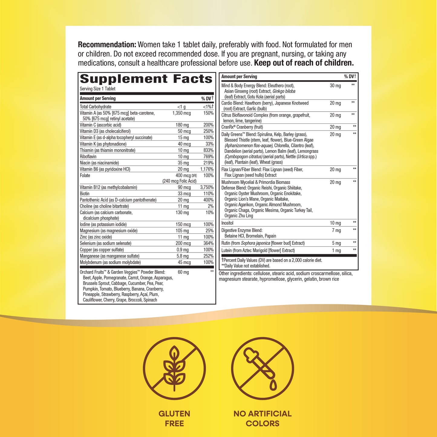 <{%MAIN14_15692%}>Nature's Way® | Alive! Women's 50+ Ultra Multivitamin