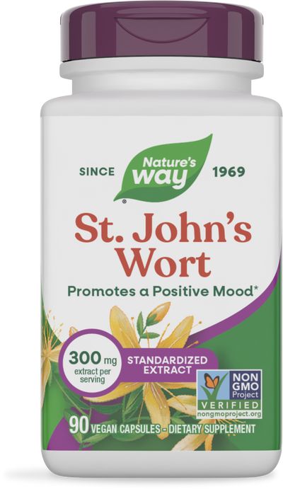 <{%PRIMARY_63000%}>Nature's Way® | St. John's Wort Premium Extract, 90 capsules