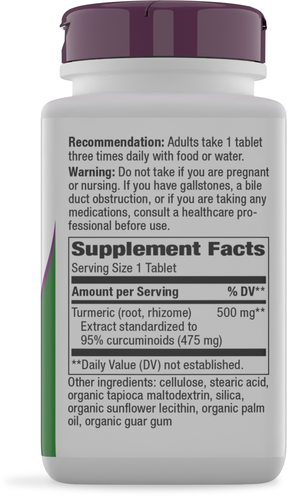 <{%MAIN10_63100%}>Nature's Way® | Turmeric - right side of pack