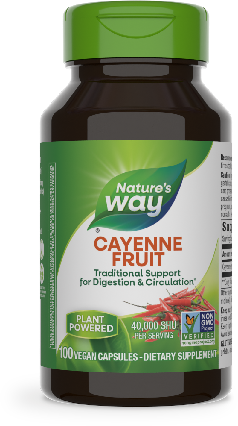 <{%PRIMARY_11500%}>Nature's Way® | Cayenne Fruit, 100 capsules