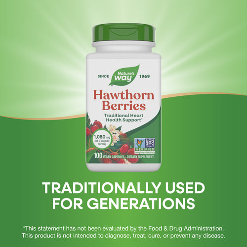 Nature's Way® | Hawthorn Berries Sku:14100