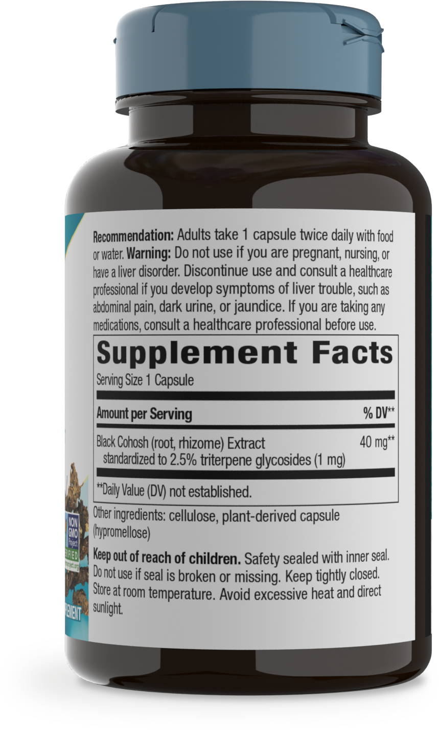 <{%MAIN2_15353%}>Nature's Way® | Black Cohosh Premium Extract - right side of pack