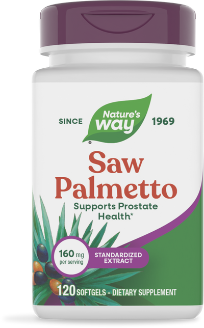 <{%PRIMARY_08362%}>Nature's Way® | Saw Palmetto Premium Extract, 120 softgels
