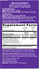 Nature's Way® | Sambucus Traditional Immune Elderberry Drops - back of pack Sku:10493