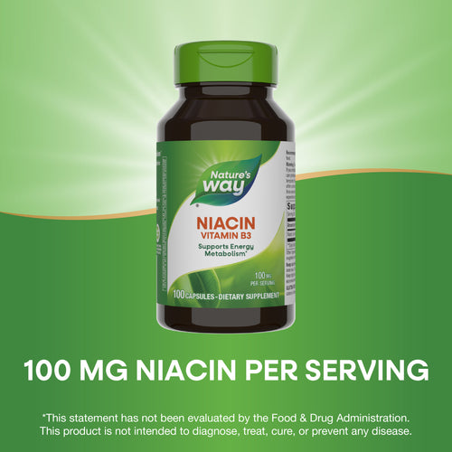 Nature's Way® | Niacin Vitamin B3 Sku:40470