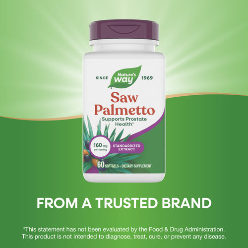 Nature's Way® | Saw Palmetto Premium Extract Sku:62800