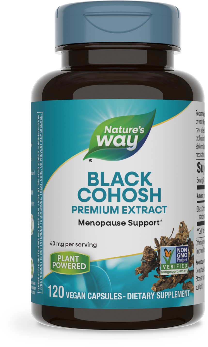 <{%PRIMARY_15353%}>Nature's Way® | Black Cohosh Premium Extract, 120 capsules