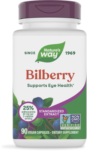 Nature's Way® | Bilberry, 90 capsules Sku:60510