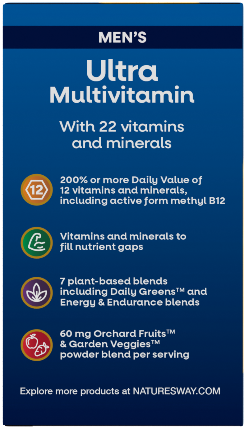 <{%MAIN11_15685%}>Nature's Way® | Alive!® Men's Ultra Multivitamin