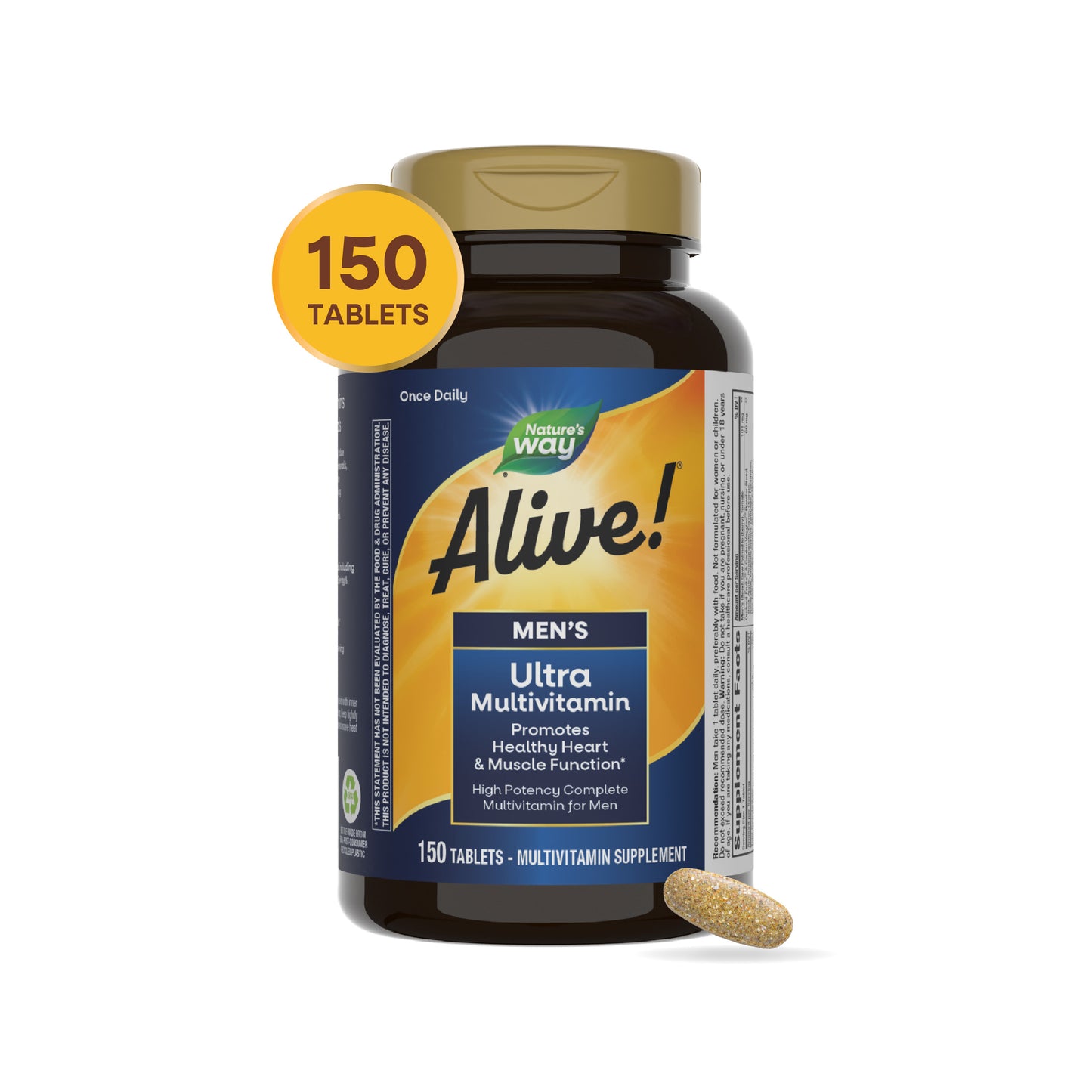 <{%MAIN7_13717%}>Nature's Way® | Alive! Men's Ultra Multivitamin