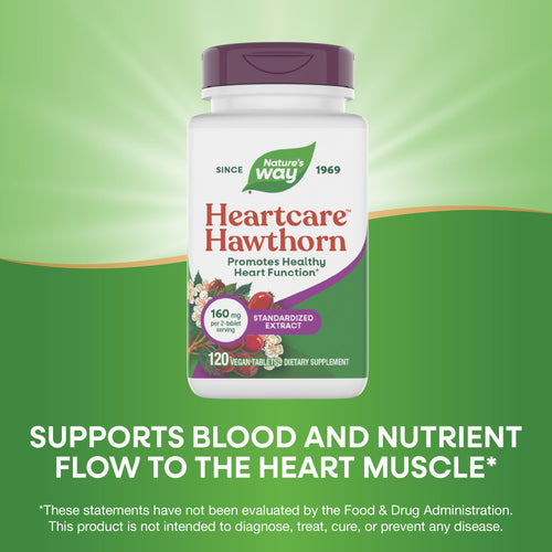 Nature's Way® | HeartCare Hawthorn Premium Extract Sku:6690