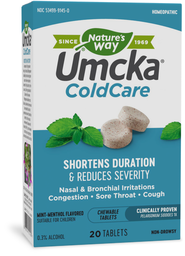 Nature's Way® | Umcka® Cold Relief Chewables Sku:15145