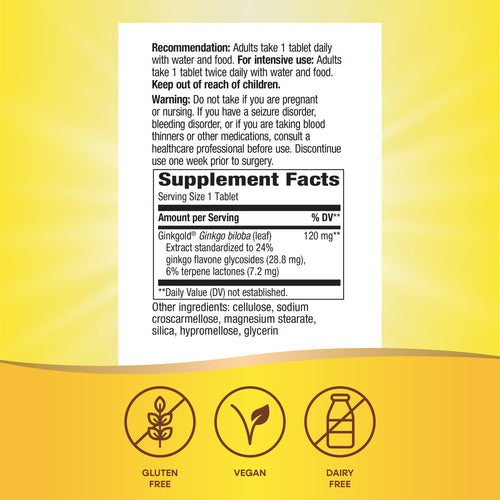 Nature's Way® | Ginkgold Max Sku:15251