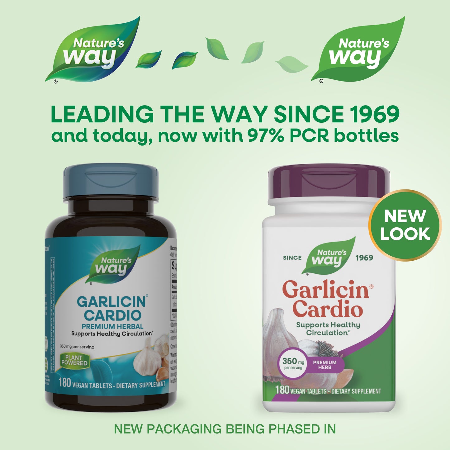 <{%MAIN8_15067%}>Nature's Way® | Garlicin Cardio - package updates old to new