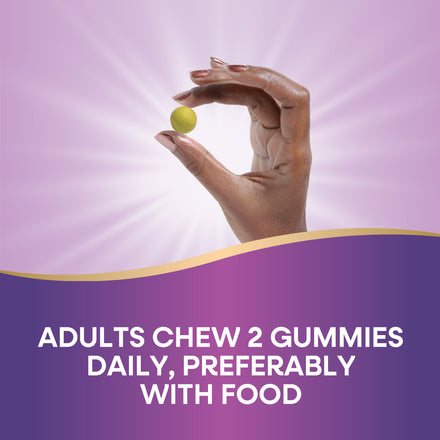 Quercetin Gummies with Zinc Supplement Facts