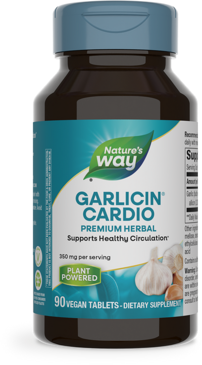 <{%PRIMARY_6793%}>Nature's Way® | Garlicin Cardio, 90 tablets