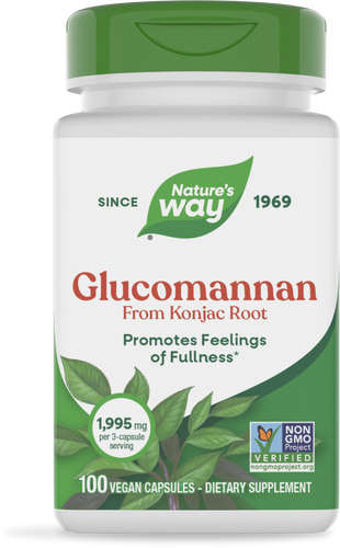 Nature's Way® | Glucomannan, 100 capsules Sku:13675