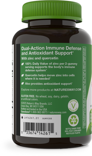 Nature's Way® | Quercetin Gummies - left side of pack Sku:14261