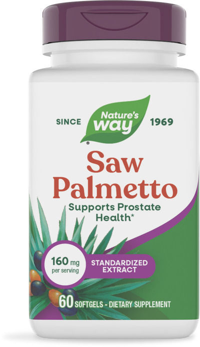 <{%PRIMARY_62800%}>Nature's Way® | Saw Palmetto Premium Extract, 60 softgels