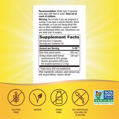 Nature's Way® | Ginkgo Sku:61600