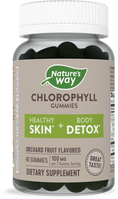 <{%PRIMARY_14292%}>Nature's Way® | Chlorophyll Gummies, 40 gummies, Fruit