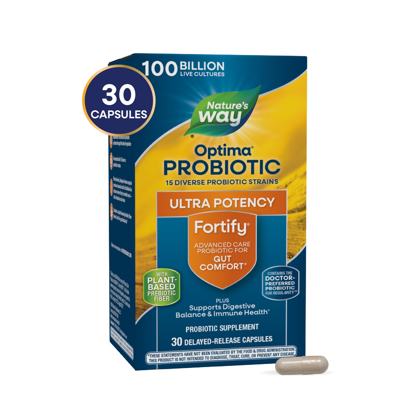 <{%MAIN8_undefined%}>Nature's Way® | Fortify® Optima® 100 Billion Probiotic
