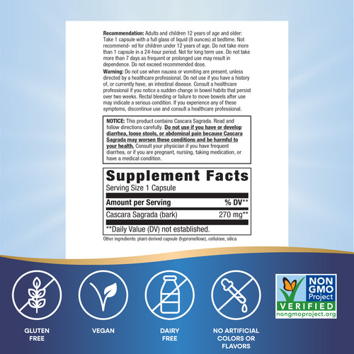 Nature's Way® | Cascara Sagrada Sku:11308