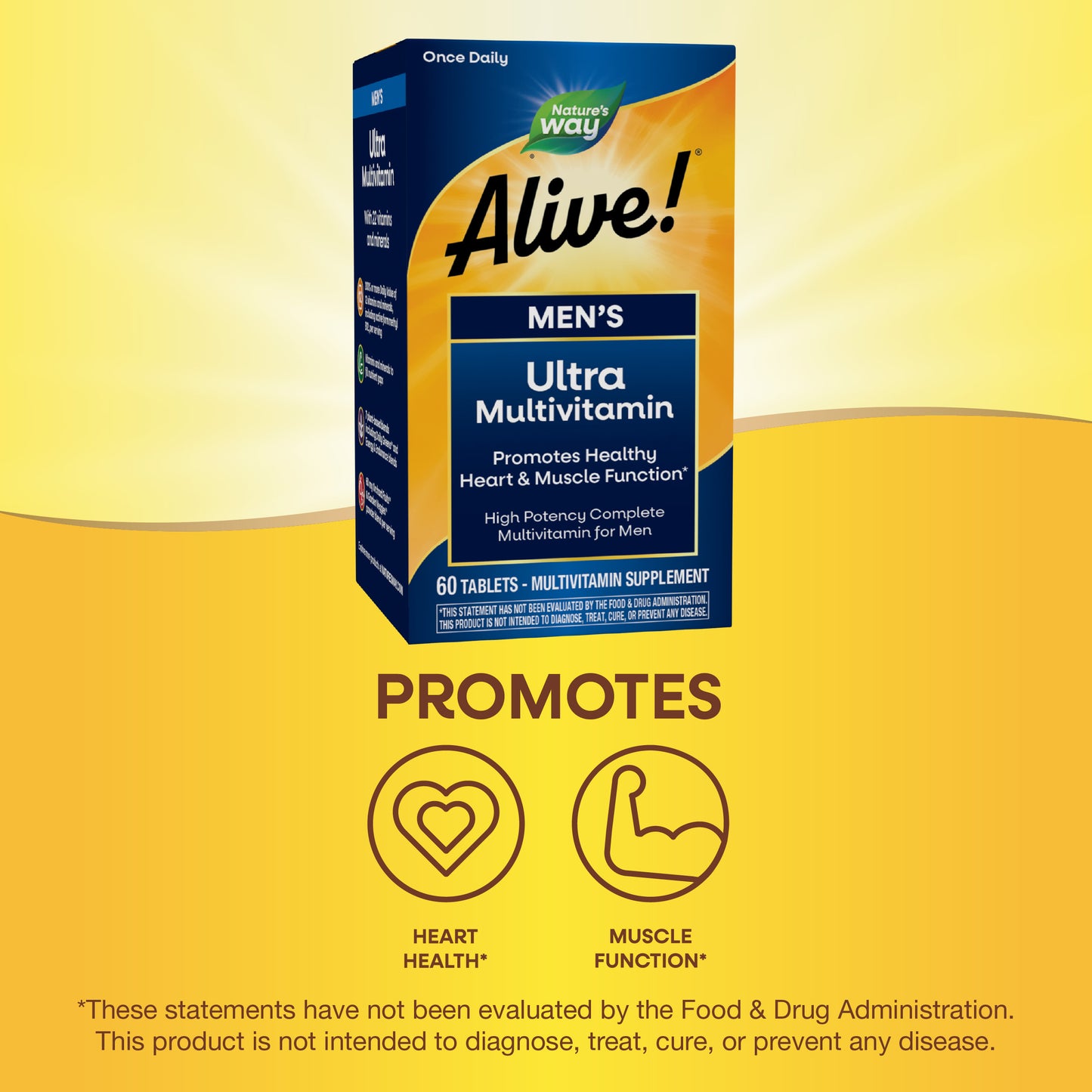 <{%MAIN13_15685%}>Nature's Way® | Alive! Men's Ultra Multivitamin