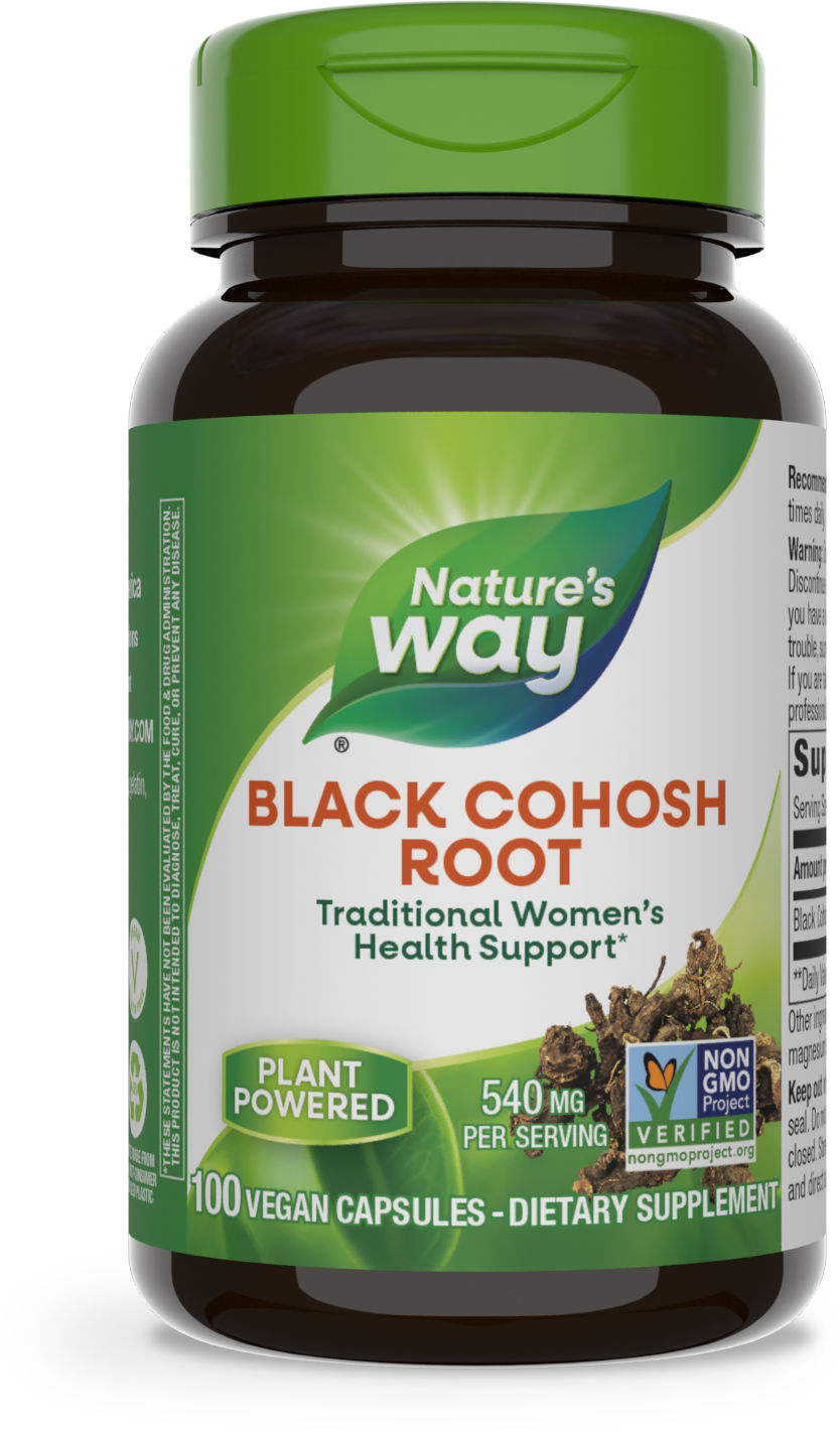 <{%PRIMARY_10500%}>Nature's Way® | Black Cohosh Root, 100 capsules