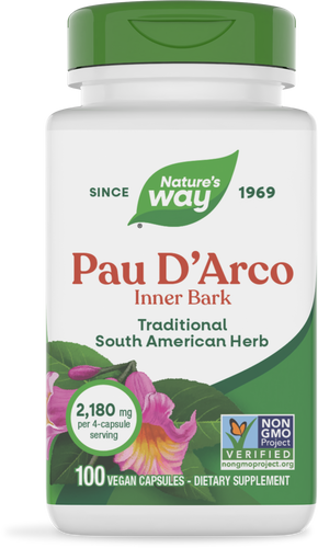 Nature's Way® | Pau d'Arco Inner Bark, 100 capsules Sku:15450
