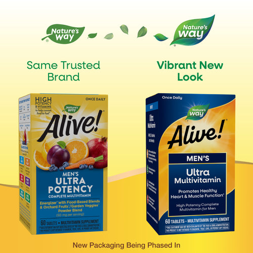 Nature's Way® | Alive! Men's Ultra Multivitamin Sku:15685