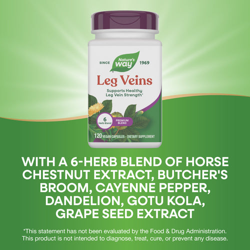 Nature's Way® | Leg Veins Premium Blend Sku:15335