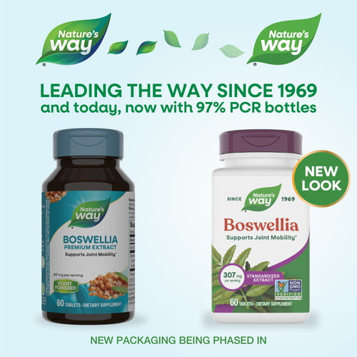 Nature's Way® | Boswellia - package updates old to new Sku:64400