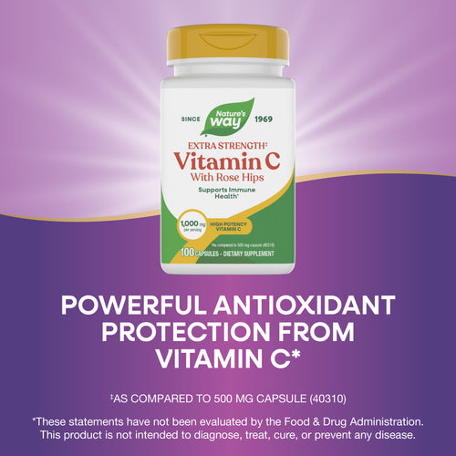 Nature's Way® | Vitamin C with Rose Hips Extra Strength Sku:40312
